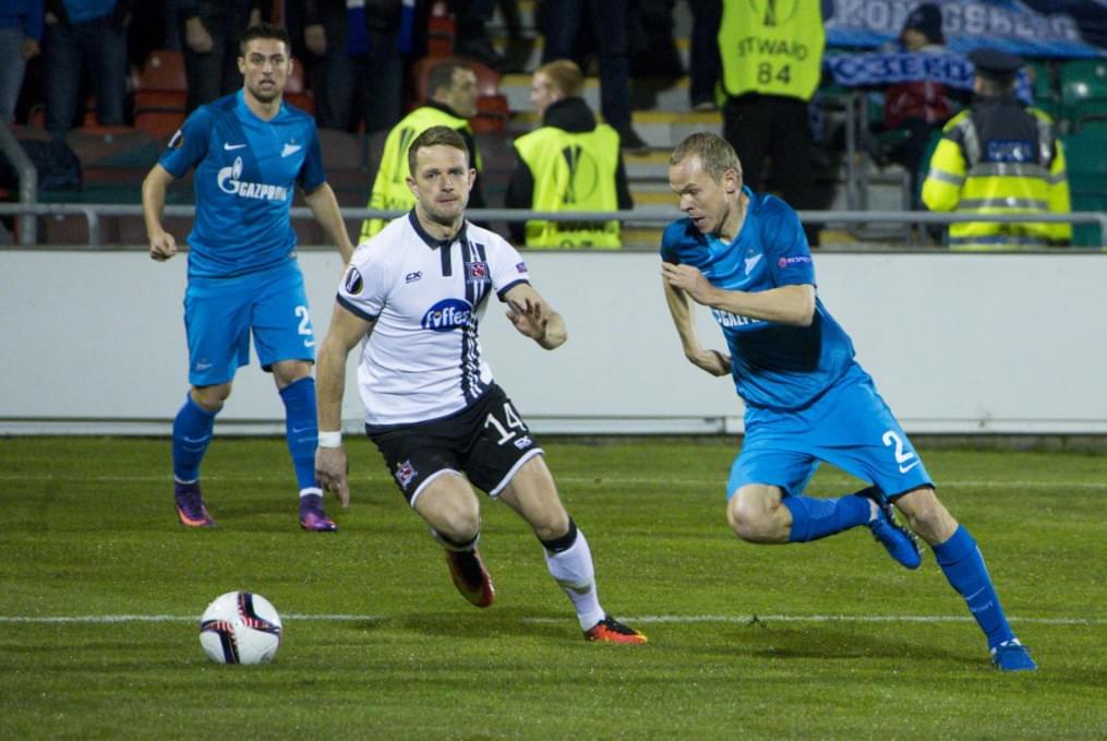 Лига Европы УЕФА 2016/17, 3-й тур группового этапа, «Дандолк» — «Зенит»