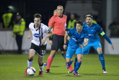 Лига Европы УЕФА 2016/17, 3-й тур группового этапа, «Дандолк» — «Зенит»