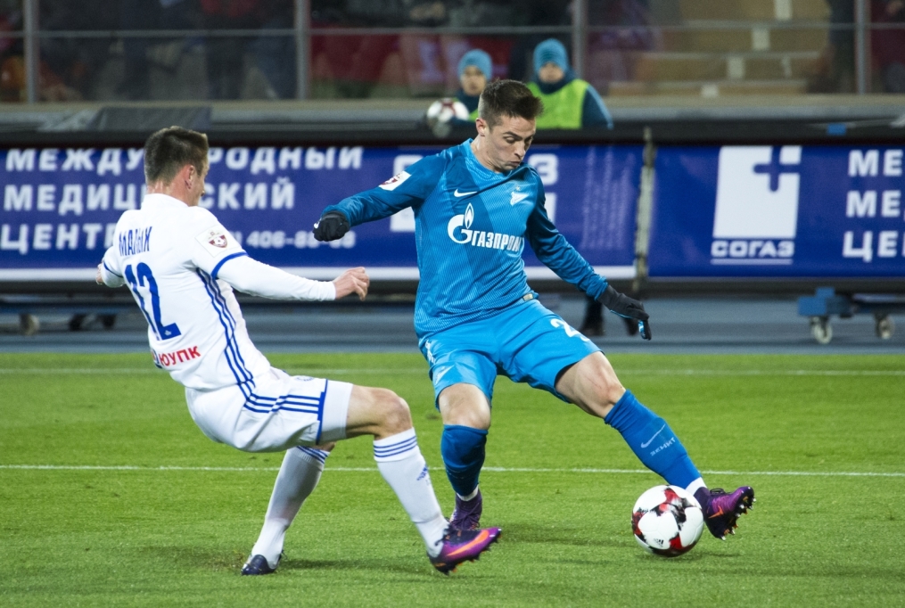 РОСГОССТРАХ-Чемпионат России 2016/17, 11-й тур, «Зенит» — «Оренбург»
