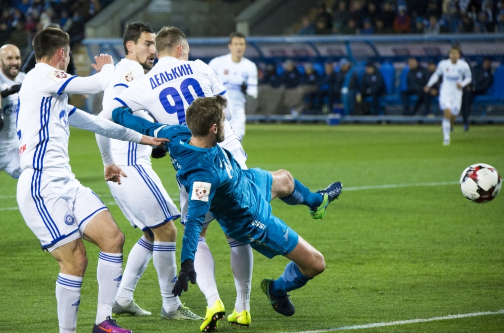 РОСГОССТРАХ-Чемпионат России 2016/17, 11-й тур, «Зенит» — «Оренбург»