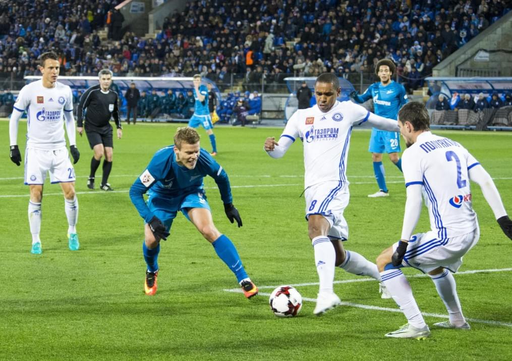РОСГОССТРАХ-Чемпионат России 2016/17, 11-й тур, «Зенит» — «Оренбург»