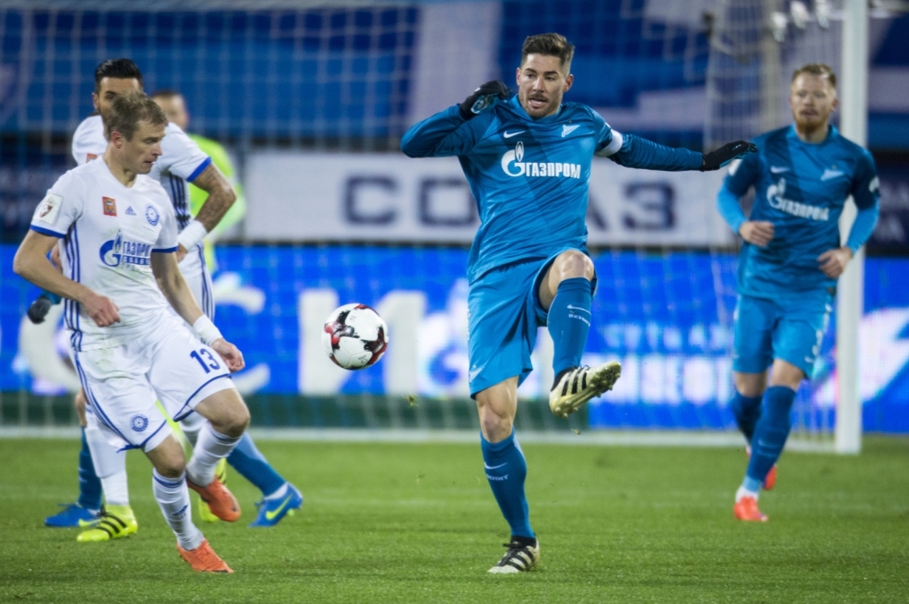 РОСГОССТРАХ-Чемпионат России 2016/17, 11-й тур, «Зенит» — «Оренбург»