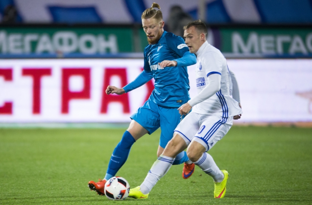 РОСГОССТРАХ-Чемпионат России 2016/17, 11-й тур, «Зенит» — «Оренбург»