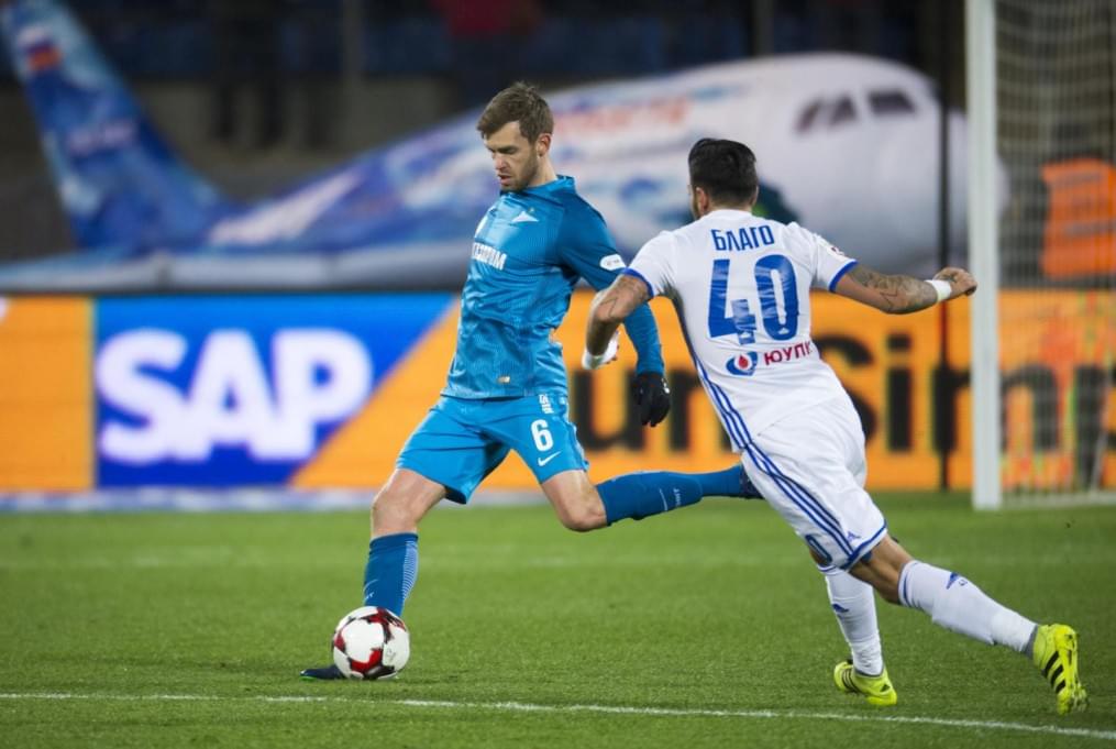 РОСГОССТРАХ-Чемпионат России 2016/17, 11-й тур, «Зенит» — «Оренбург»