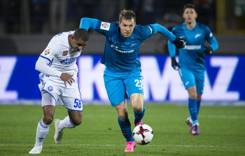 РОСГОССТРАХ-Чемпионат России 2016/17, 11-й тур, «Зенит» — «Оренбург»