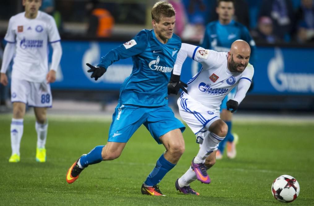 РОСГОССТРАХ-Чемпионат России 2016/17, 11-й тур, «Зенит» — «Оренбург»