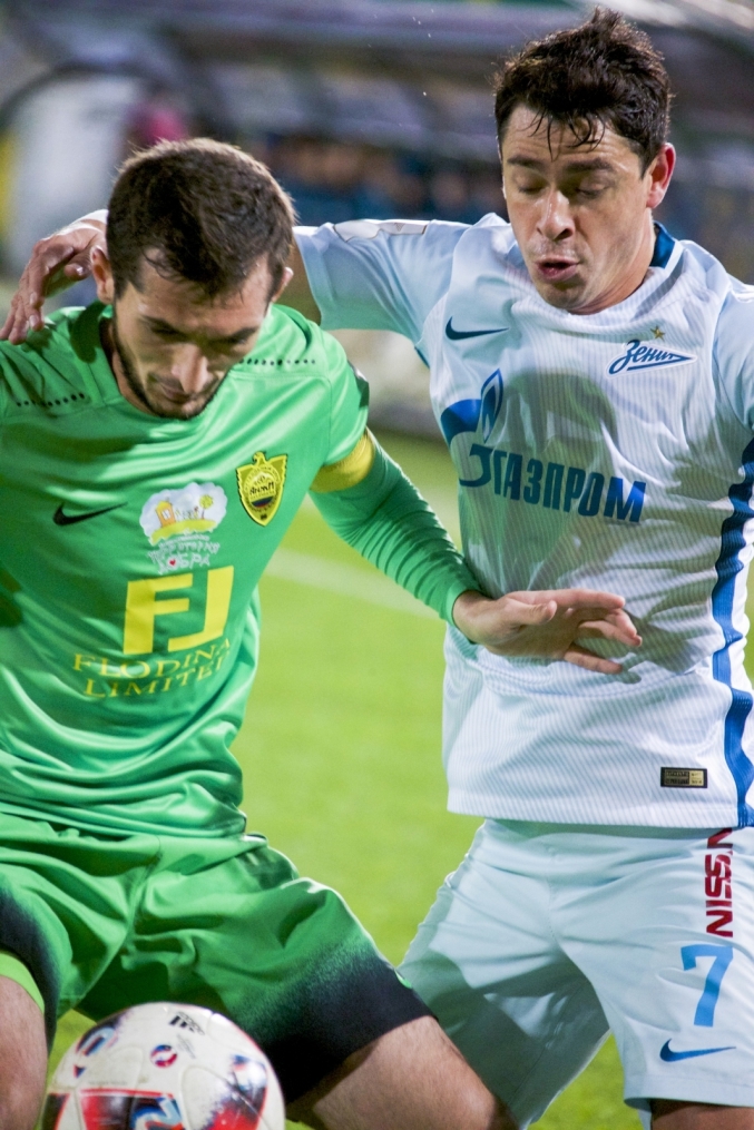 Кубок России 2016/17, 1/8 финала, «Анжи» — «Зенит»