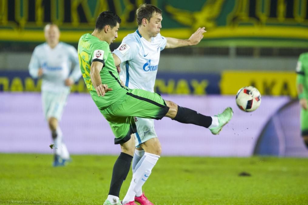 Кубок России 2016/17, 1/8 финала, «Анжи» — «Зенит»