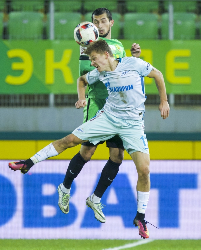 Кубок России 2016/17, 1/8 финала, «Анжи» — «Зенит»