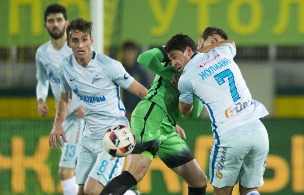 Кубок России 2016/17, 1/8 финала, «Анжи» — «Зенит»