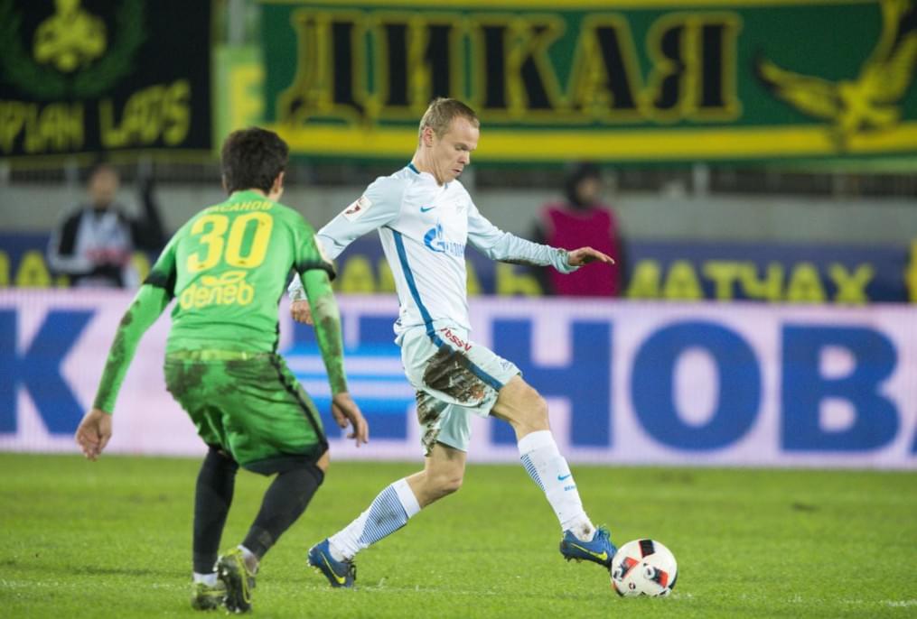 Кубок России 2016/17, 1/8 финала, «Анжи» — «Зенит»