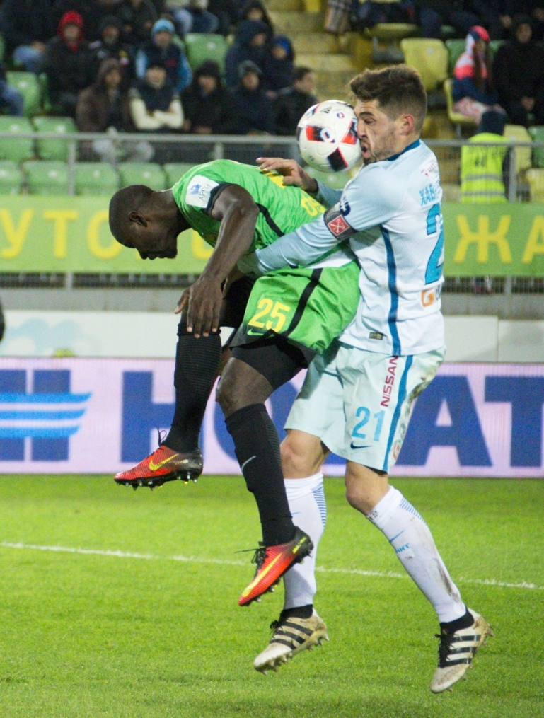 Кубок России 2016/17, 1/8 финала, «Анжи» — «Зенит»