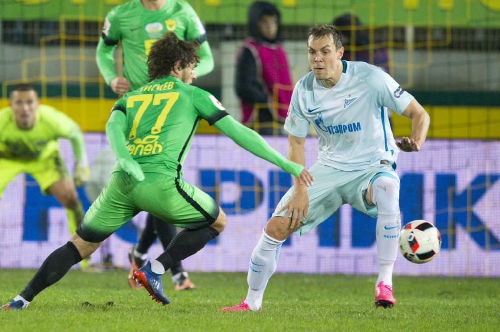 Кубок России 2016/17, 1/8 финала, «Анжи» — «Зенит»