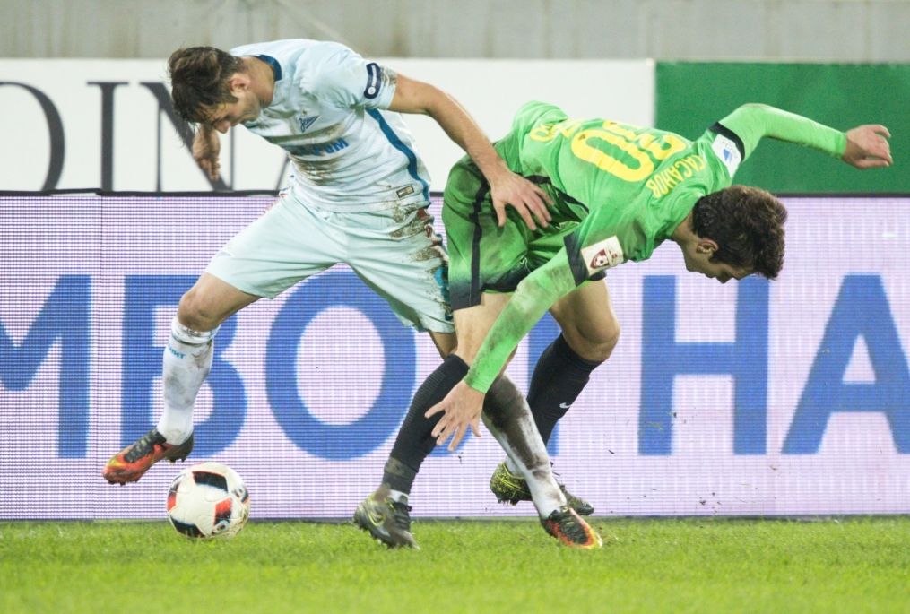 Кубок России 2016/17, 1/8 финала, «Анжи» — «Зенит»