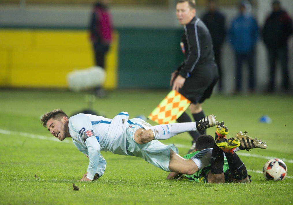 Кубок России 2016/17, 1/8 финала, «Анжи» — «Зенит»