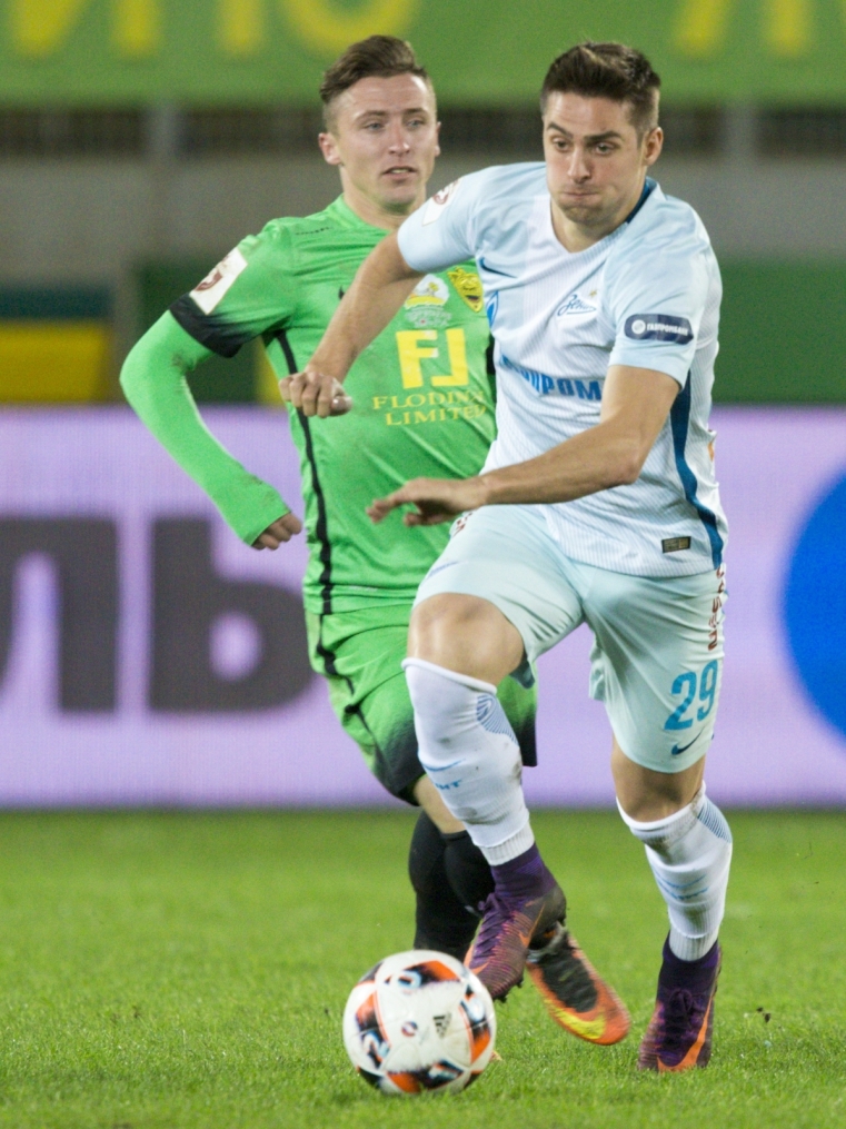 Кубок России 2016/17, 1/8 финала, «Анжи» — «Зенит»