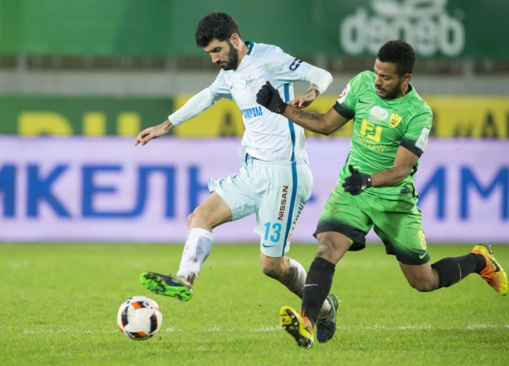 Кубок России 2016/17, 1/8 финала, «Анжи» — «Зенит»