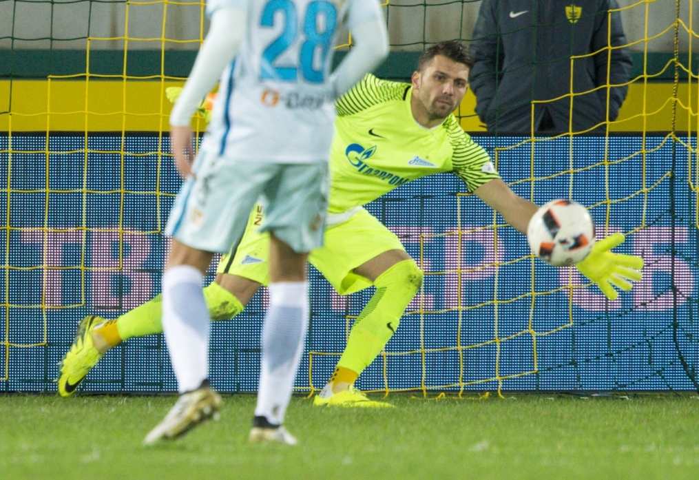 Кубок России 2016/17, 1/8 финала, «Анжи» — «Зенит»