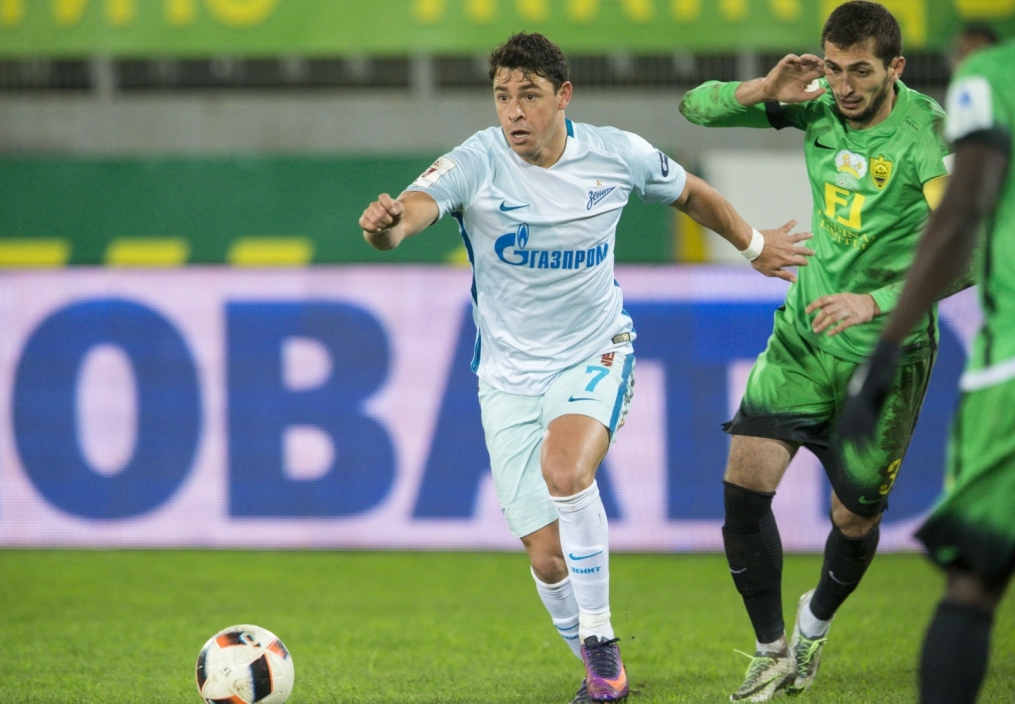 Кубок России 2016/17, 1/8 финала, «Анжи» — «Зенит»