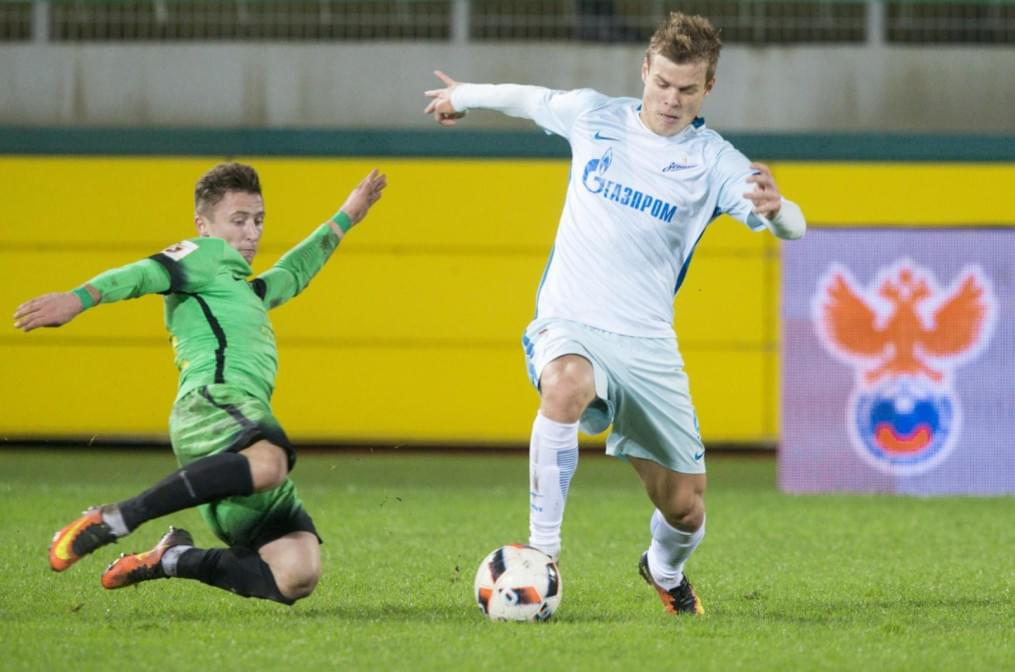 Кубок России 2016/17, 1/8 финала, «Анжи» — «Зенит»