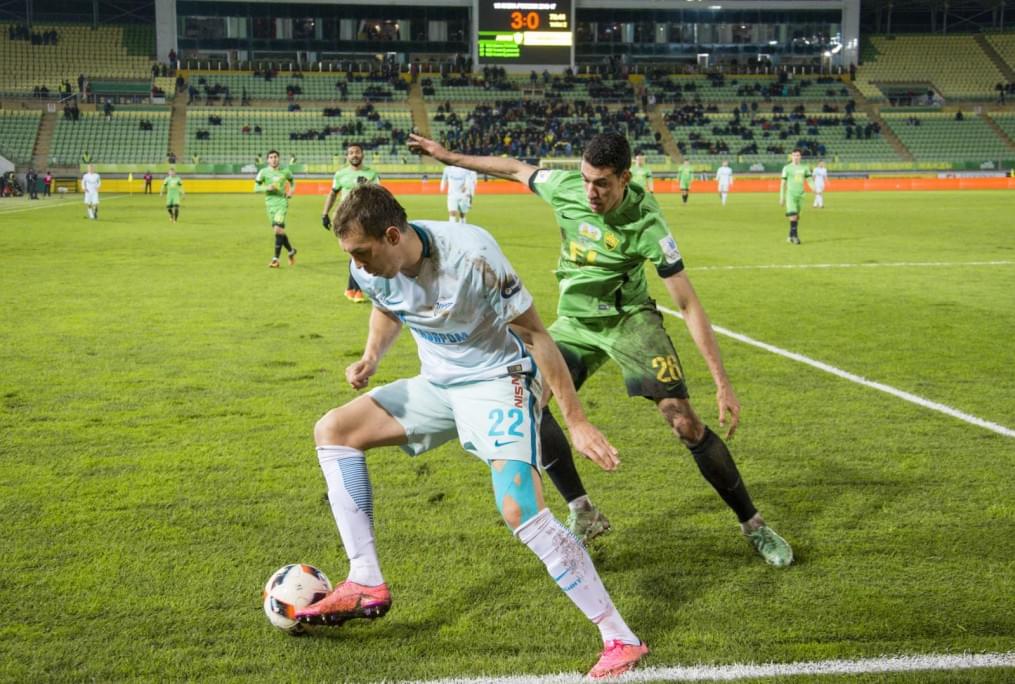 Кубок России 2016/17, 1/8 финала, «Анжи» — «Зенит»