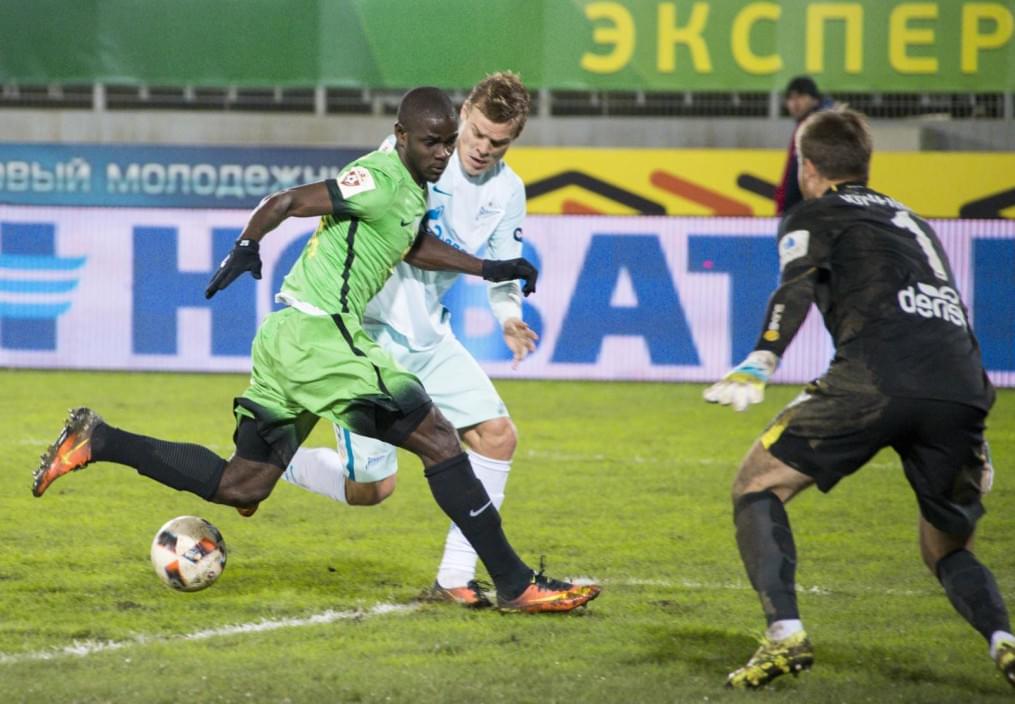 Кубок России 2016/17, 1/8 финала, «Анжи» — «Зенит»