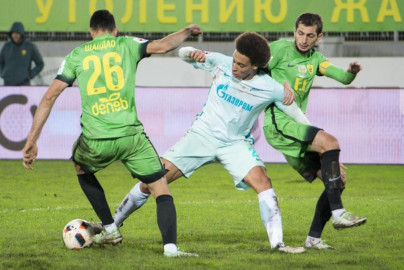 Кубок России 2016/17, 1/8 финала, «Анжи» — «Зенит»