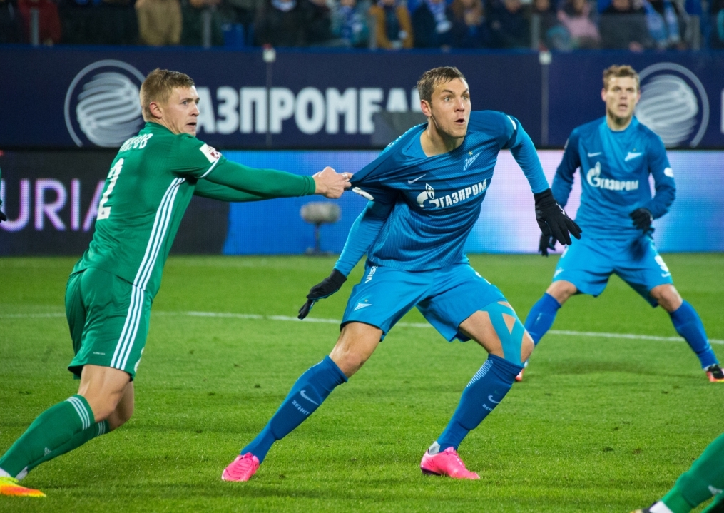 РОСГОССТРАХ-Чемпионат России 2016/17, 12 тур, «Зенит» — «Томь»