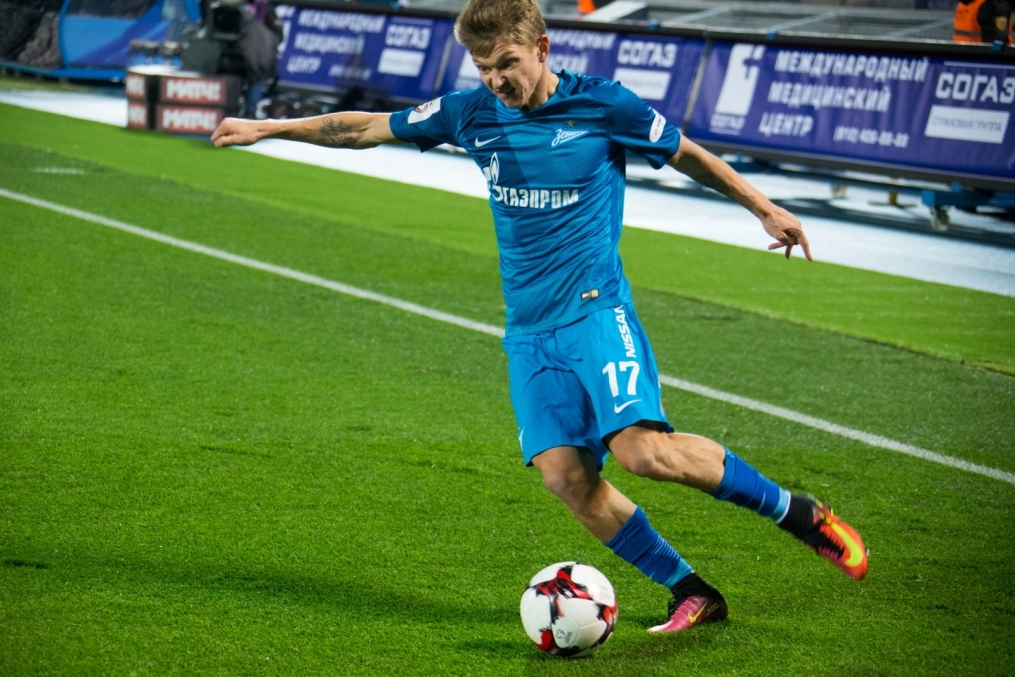 РОСГОССТРАХ-Чемпионат России 2016/17, 12 тур, «Зенит» — «Томь»