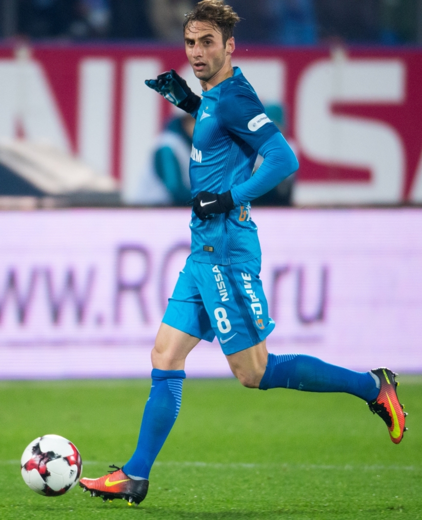 РОСГОССТРАХ-Чемпионат России 2016/17, 12 тур, «Зенит» — «Томь»