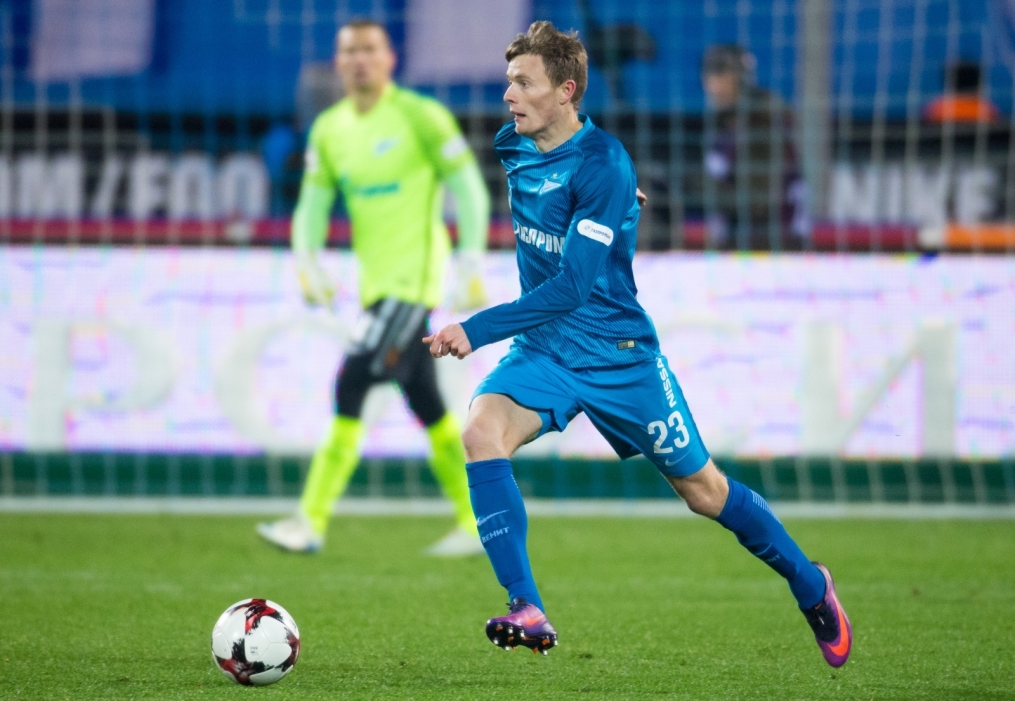 РОСГОССТРАХ-Чемпионат России 2016/17, 12 тур, «Зенит» — «Томь»