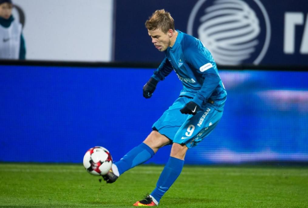 РОСГОССТРАХ-Чемпионат России 2016/17, 12 тур, «Зенит» — «Томь»