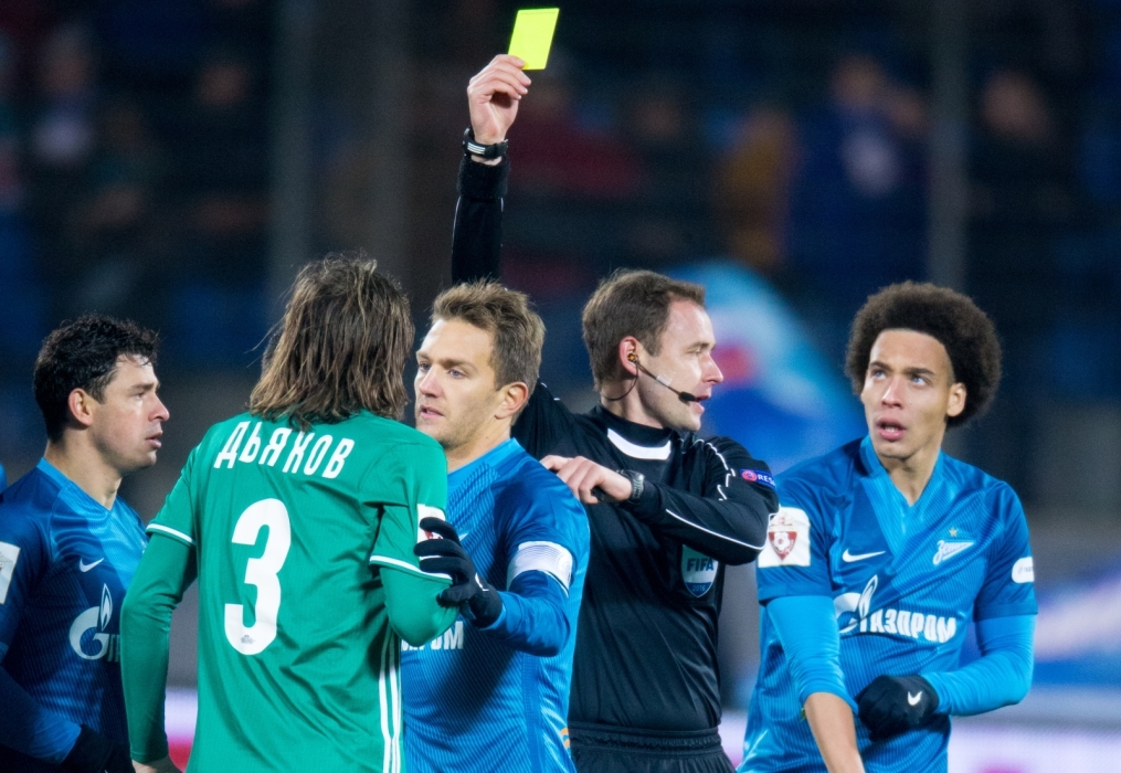 РОСГОССТРАХ-Чемпионат России 2016/17, 12 тур, «Зенит» — «Томь»