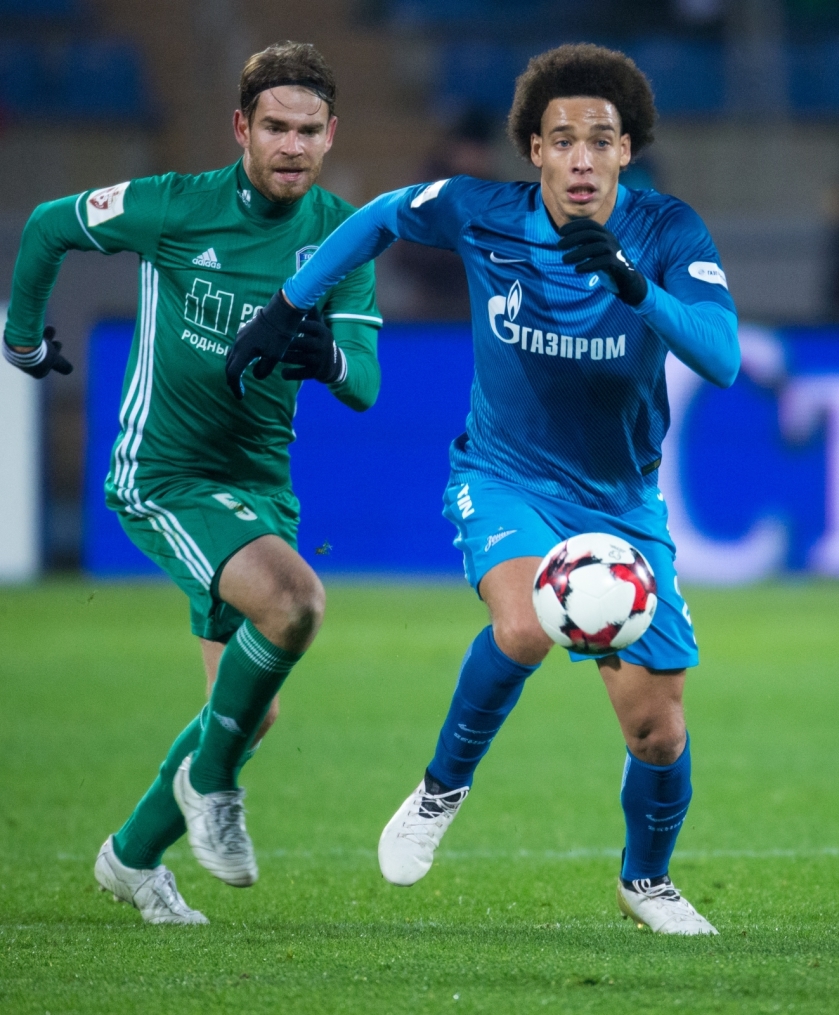 РОСГОССТРАХ-Чемпионат России 2016/17, 12 тур, «Зенит» — «Томь»