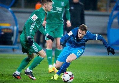 РОСГОССТРАХ-Чемпионат России 2016/17, 12 тур, «Зенит» — «Томь»