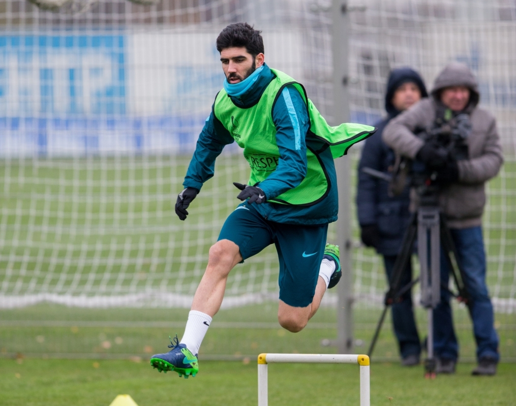 Открытая тренировка «Зенита» перед матчем Лига Европы УЕФА с «Дандолком»