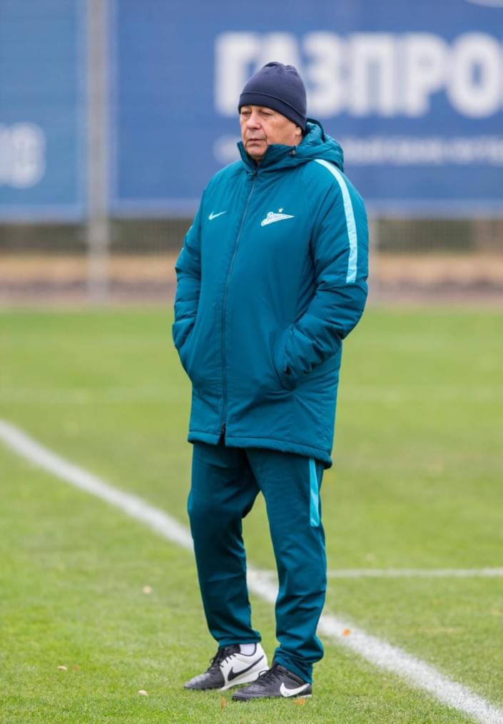 Открытая тренировка «Зенита» перед матчем Лига Европы УЕФА с «Дандолком»