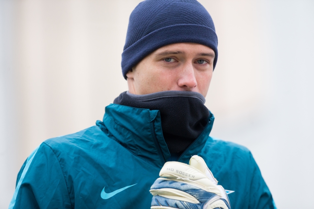 Открытая тренировка «Зенита» перед матчем Лига Европы УЕФА с «Дандолком»