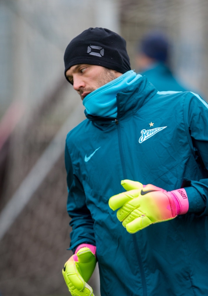 Открытая тренировка «Зенита» перед матчем Лига Европы УЕФА с «Дандолком»