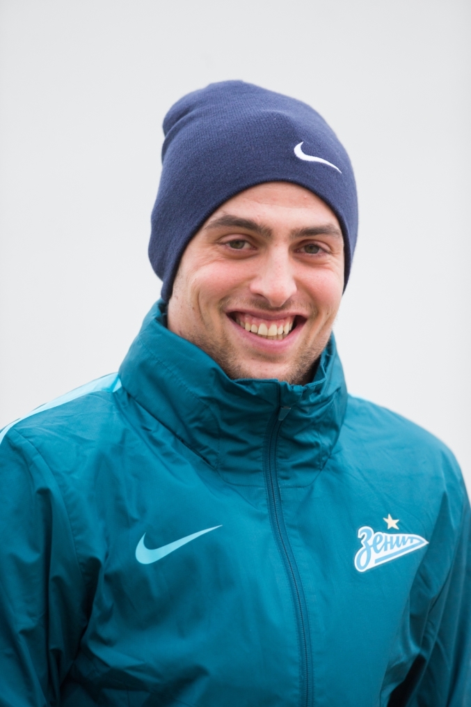 Открытая тренировка «Зенита» перед матчем Лига Европы УЕФА с «Дандолком»