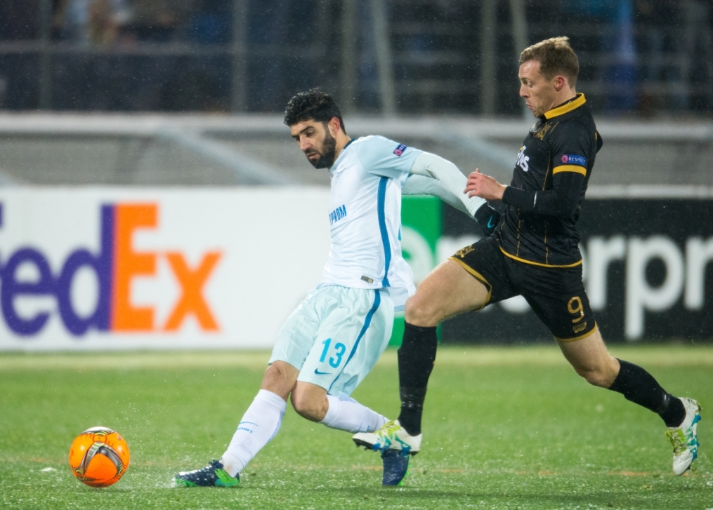 Лига Европы УЕФА 2016/17, 4-й тур, «Зенит» — «Дандолк»