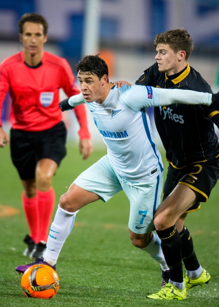 Лига Европы УЕФА 2016/17, 4-й тур, «Зенит» — «Дандолк»