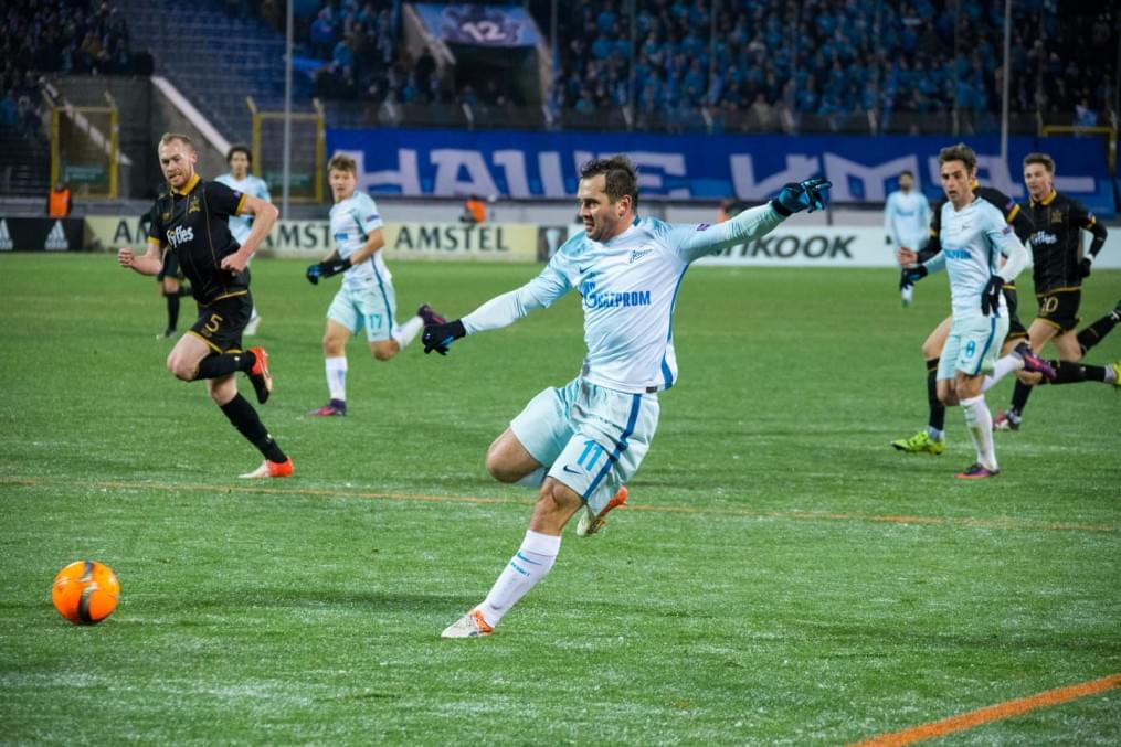 Лига Европы УЕФА 2016/17, 4-й тур, «Зенит» — «Дандолк»