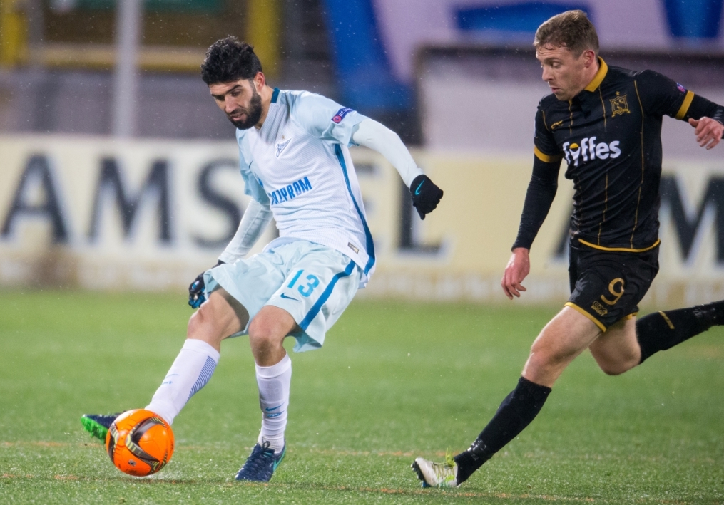 Лига Европы УЕФА 2016/17, 4-й тур, «Зенит» — «Дандолк»