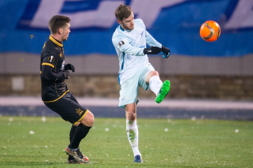 Лига Европы УЕФА 2016/17, 4-й тур, «Зенит» — «Дандолк»