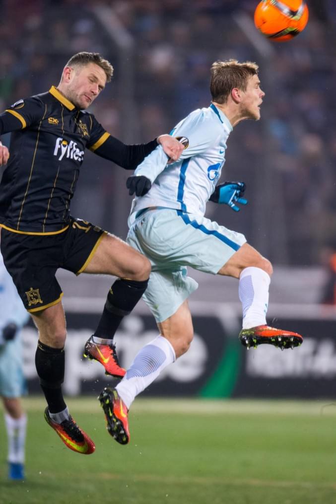 Лига Европы УЕФА 2016/17, 4-й тур, «Зенит» — «Дандолк»