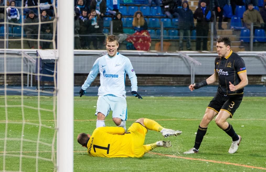 Лига Европы УЕФА 2016/17, 4-й тур, «Зенит» — «Дандолк»