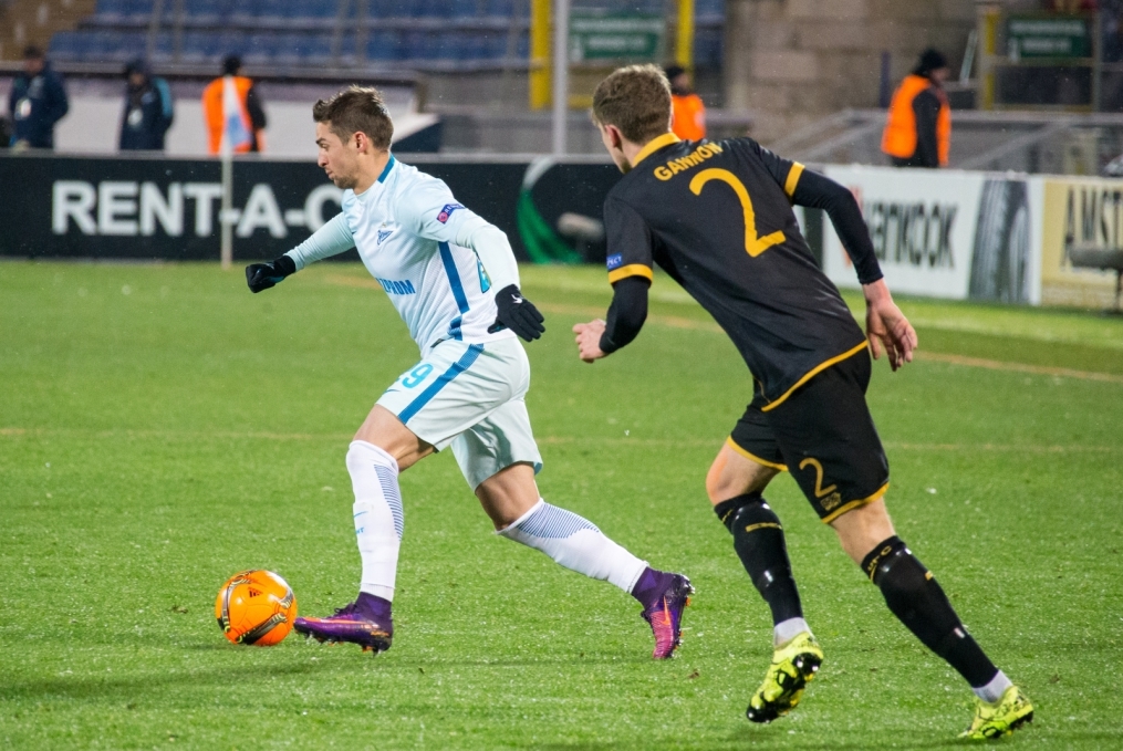 Лига Европы УЕФА 2016/17, 4-й тур, «Зенит» — «Дандолк»