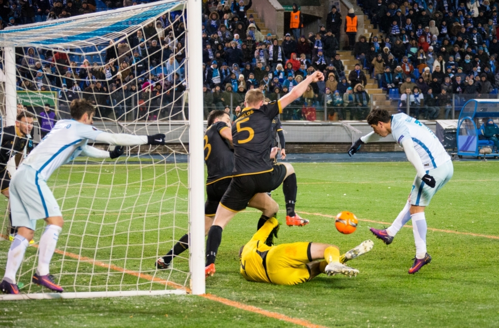 Лига Европы УЕФА 2016/17, 4-й тур, «Зенит» — «Дандолк»