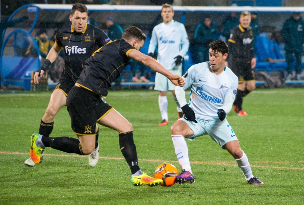 Лига Европы УЕФА 2016/17, 4-й тур, «Зенит» — «Дандолк»